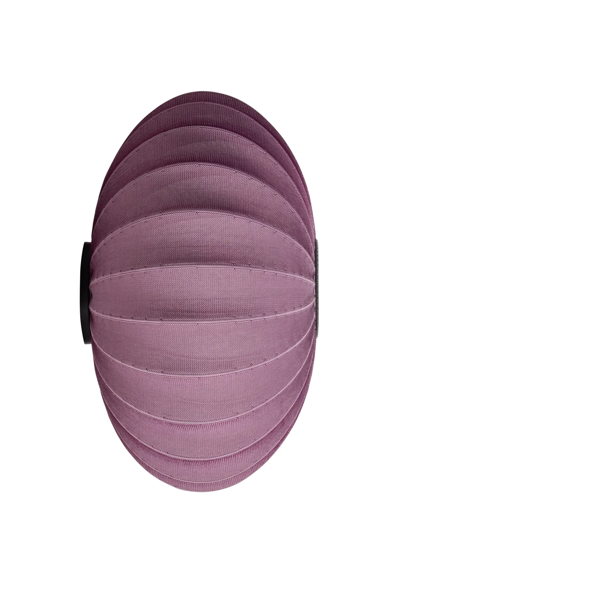 Knit-Wit 76 Oval seinä- ja kattolamppu, Burgundy Made By Hand