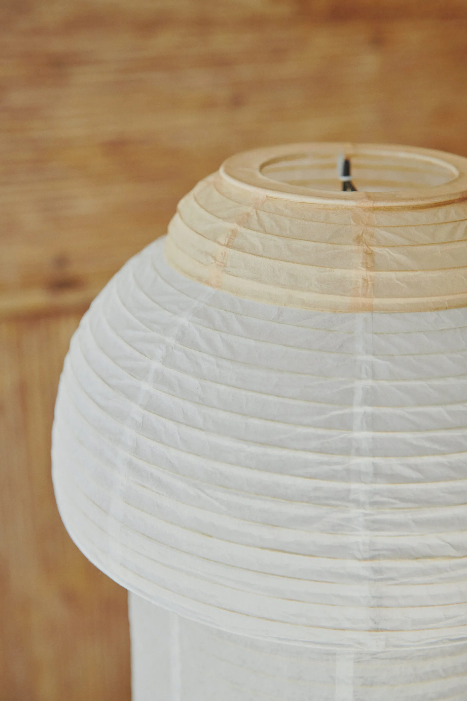 Papier Double pöytävalaisin Ø30 cm, Soft yellow Made By Hand