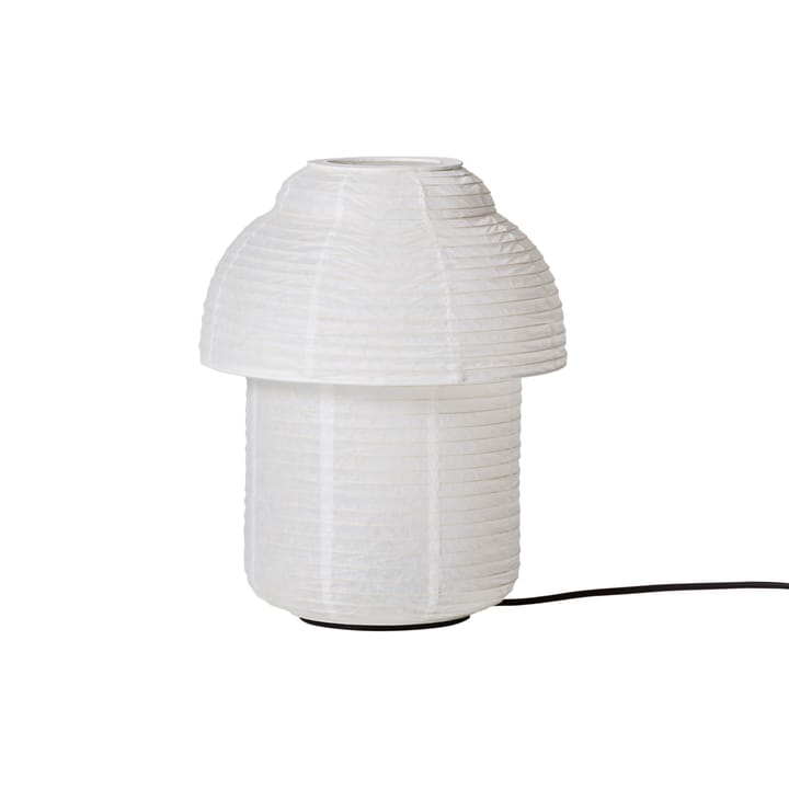 Papier Double pöytävalaisin Ø30 cm - White - Made By Hand