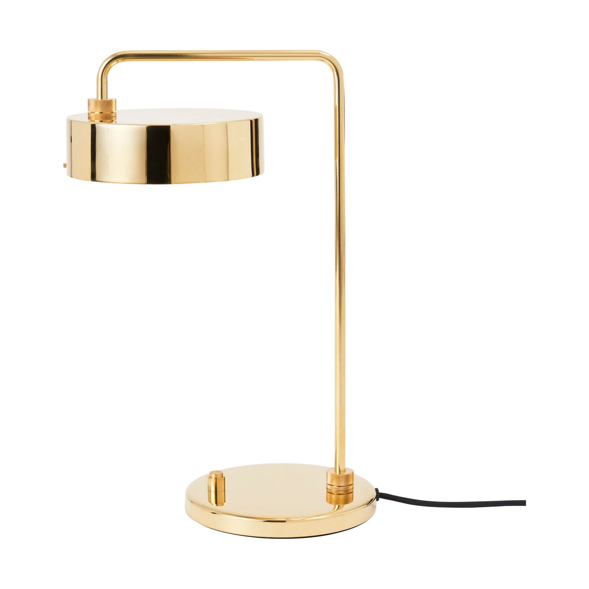 Made By Hand Petite Machine pöytävalaisin Polished brass