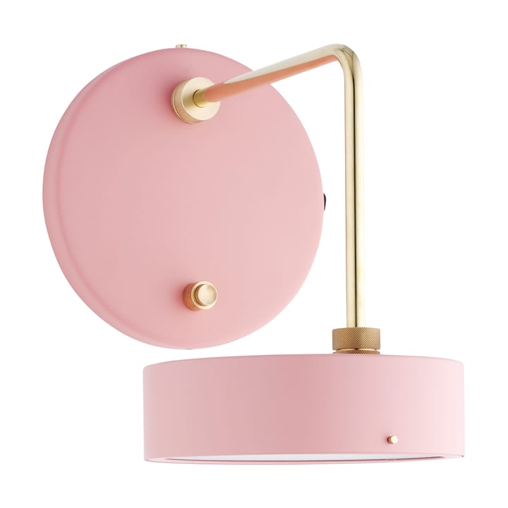 Petite Machine seinävalaisin - Light pink - Made By Hand