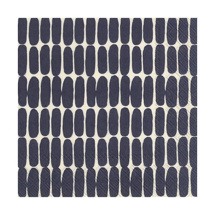 Alku lautasliina 33x33 cm 20-pack - Linen-black - Marimekko