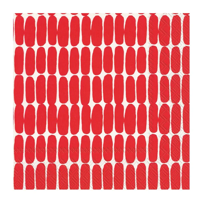 Alku lautasliina 33x33 cm 20-pack, Punainen Marimekko