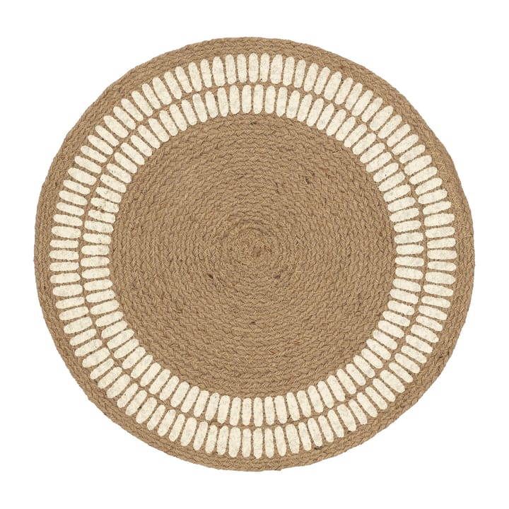 Alku pöytätabletti juutti Ø 38 cm - Off white - Marimekko