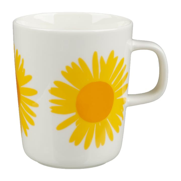 Auringonkukka muki 25 cl - Keltainen-valkoinen - Marimekko