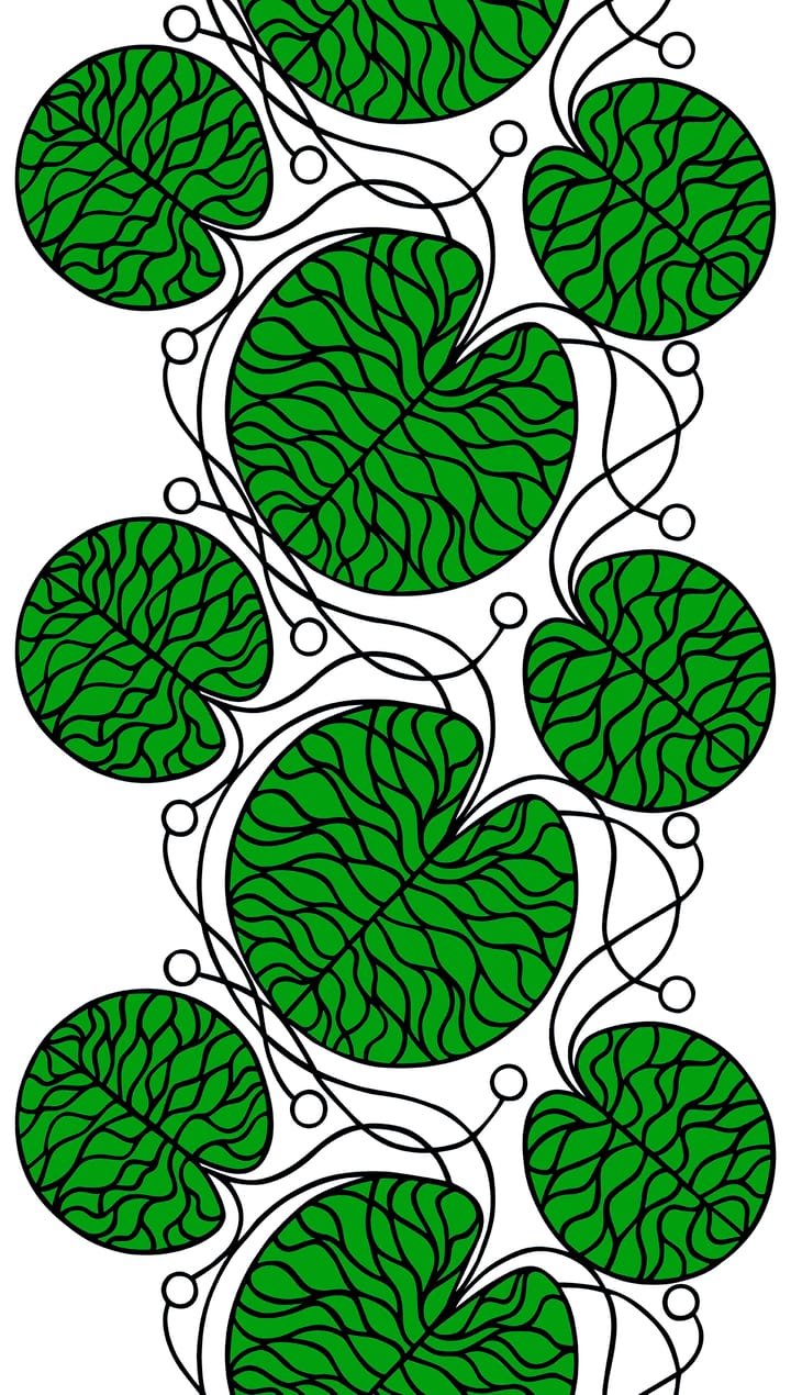 Bottna kangas vihreä, vihreä Marimekko
