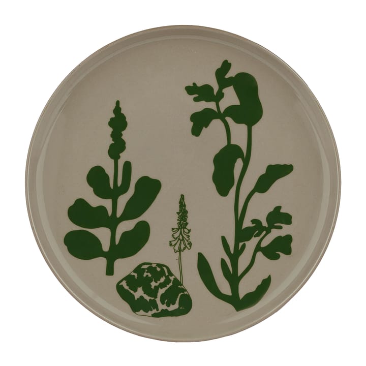 Elokuun Varjot -lautanen Ø 20 cm, Terra-vihreä Marimekko