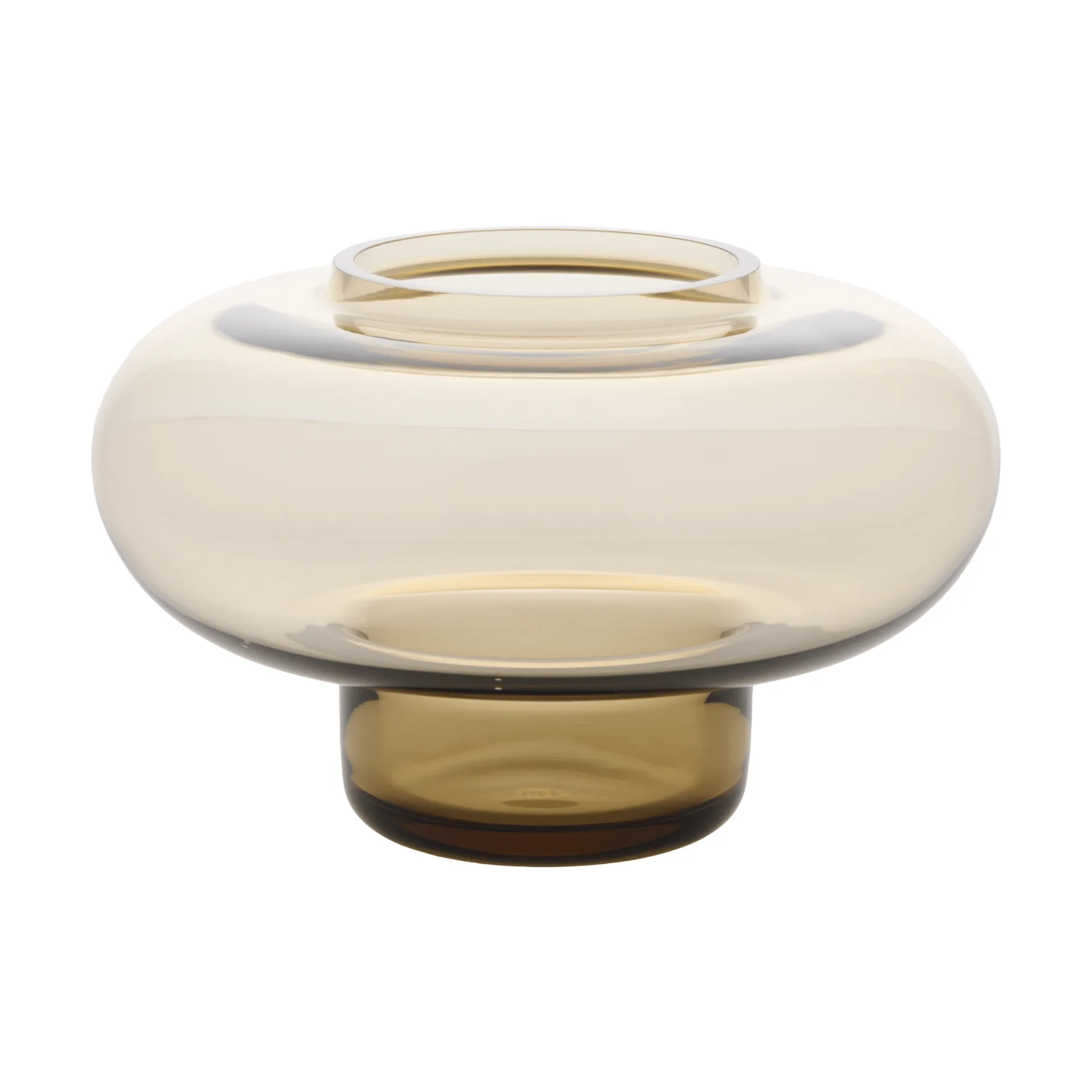 Fyr tealight-kynttilälyhty, Ruskea Marimekko