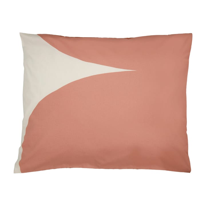 Härkä tyynyliina 50 x 60 cm - White-brown-rose - Marimekko