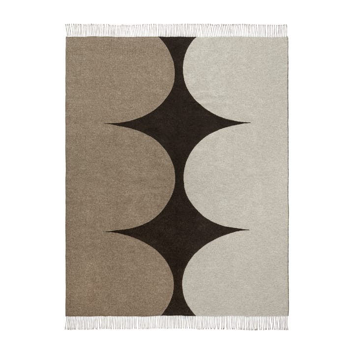 Härkä viltti 170x130 cm, musta-ruskea-beige Marimekko