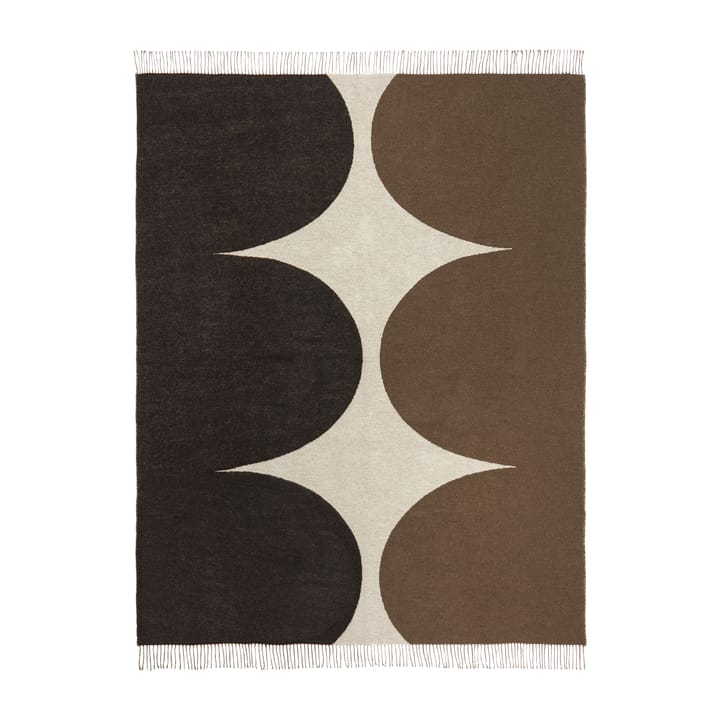 Härkä viltti 170x130 cm, musta-ruskea-beige Marimekko