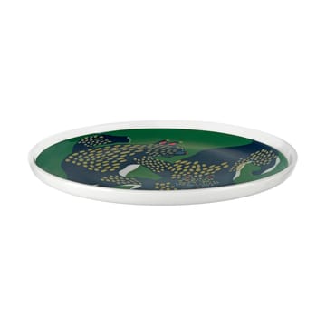 Ilves lautanen Ø20 cm - White-green-dark blue - Marimekko