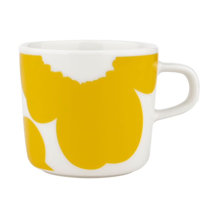 Iso Unikko kahvikuppi 20 cl - White-spring yellow - Marimekko