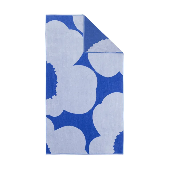 Iso Unikko kylpypyyhe - Blue-blue lila, 100x180 cm - Marimekko
