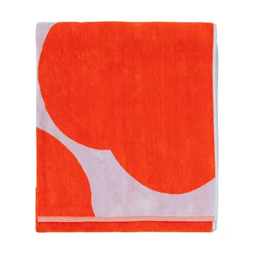 Iso Unikko kylpypyyhe - Blue lila-orange red, 100x180 cm - Marimekko