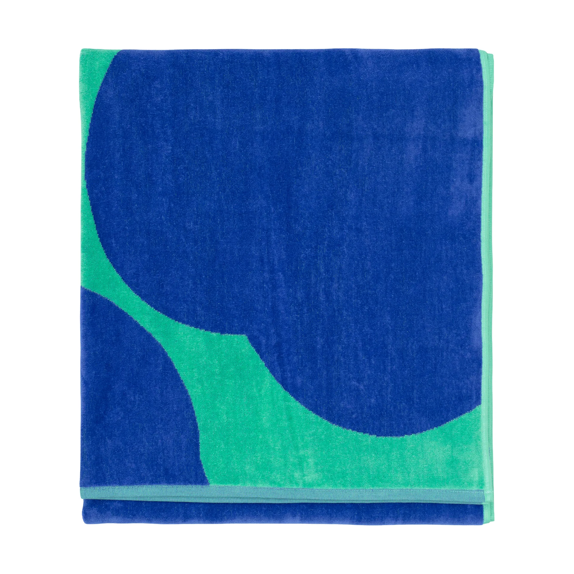 Iso Unikko kylpypyyhe, Teal-blue, 100×180 cm Marimekko