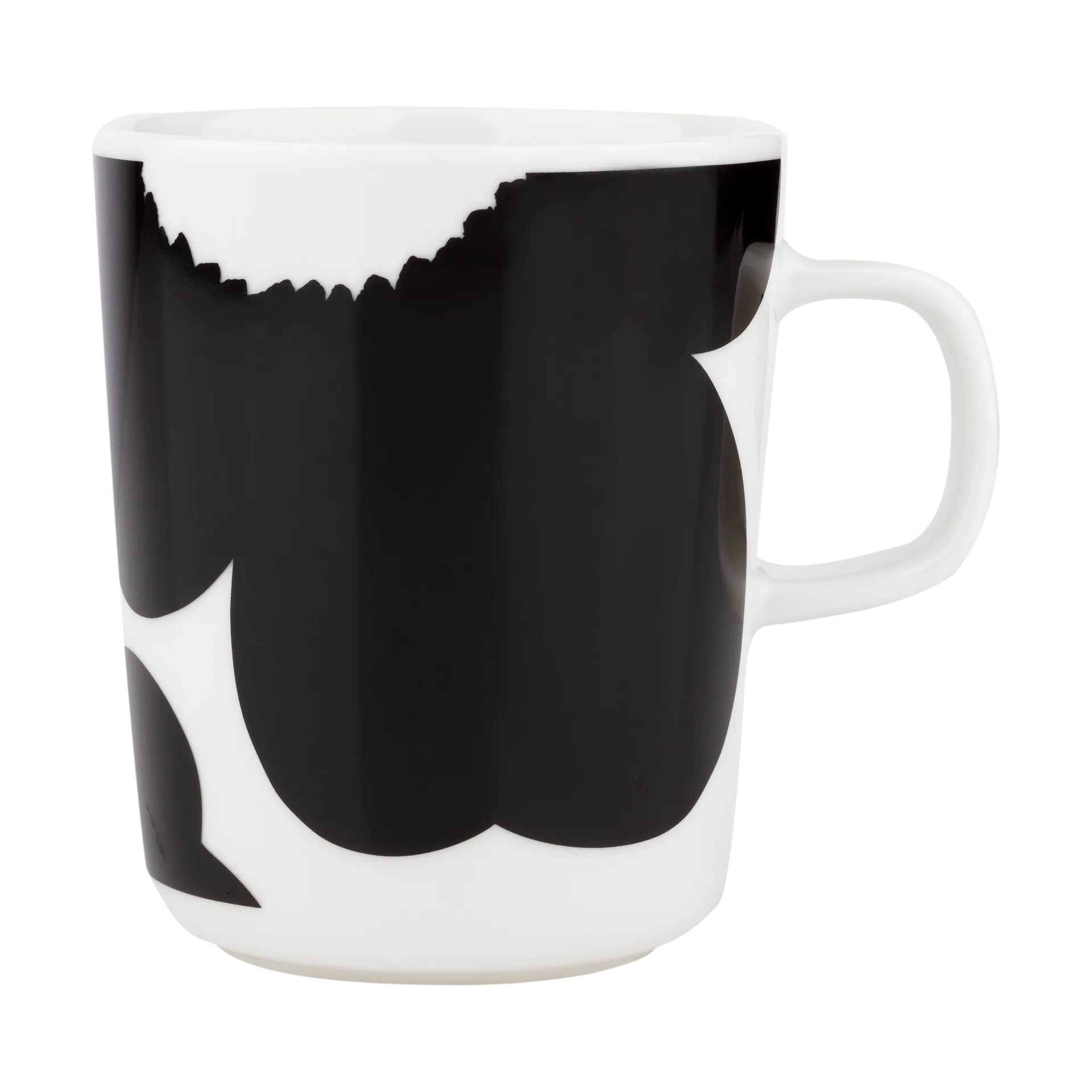Iso Unikko muki 25 cl, White-black Marimekko