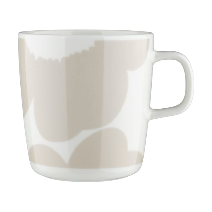 Iso Unikko muki 40 cl - Valkoinen straw - Marimekko