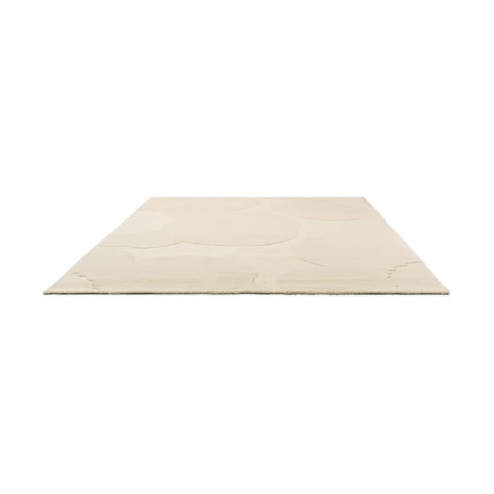 Iso Unikko villamatto - Natural White, 200x300 cm - Marimekko