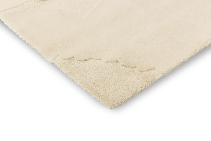 Iso Unikko villamatto, Natural White, 250x350 cm Marimekko