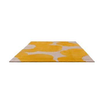 Iso Unikko villamatto - Yellow, 200x300 cm - Marimekko