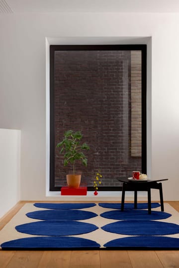 Isot Kivet villamatto - Blue, 140x200 cm - Marimekko