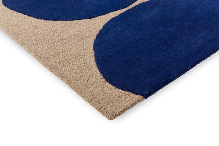 Isot Kivet villamatto, Blue, 250x350 cm Marimekko