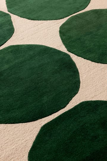 Isot Kivet villamatto - Green, 140x200 cm - Marimekko
