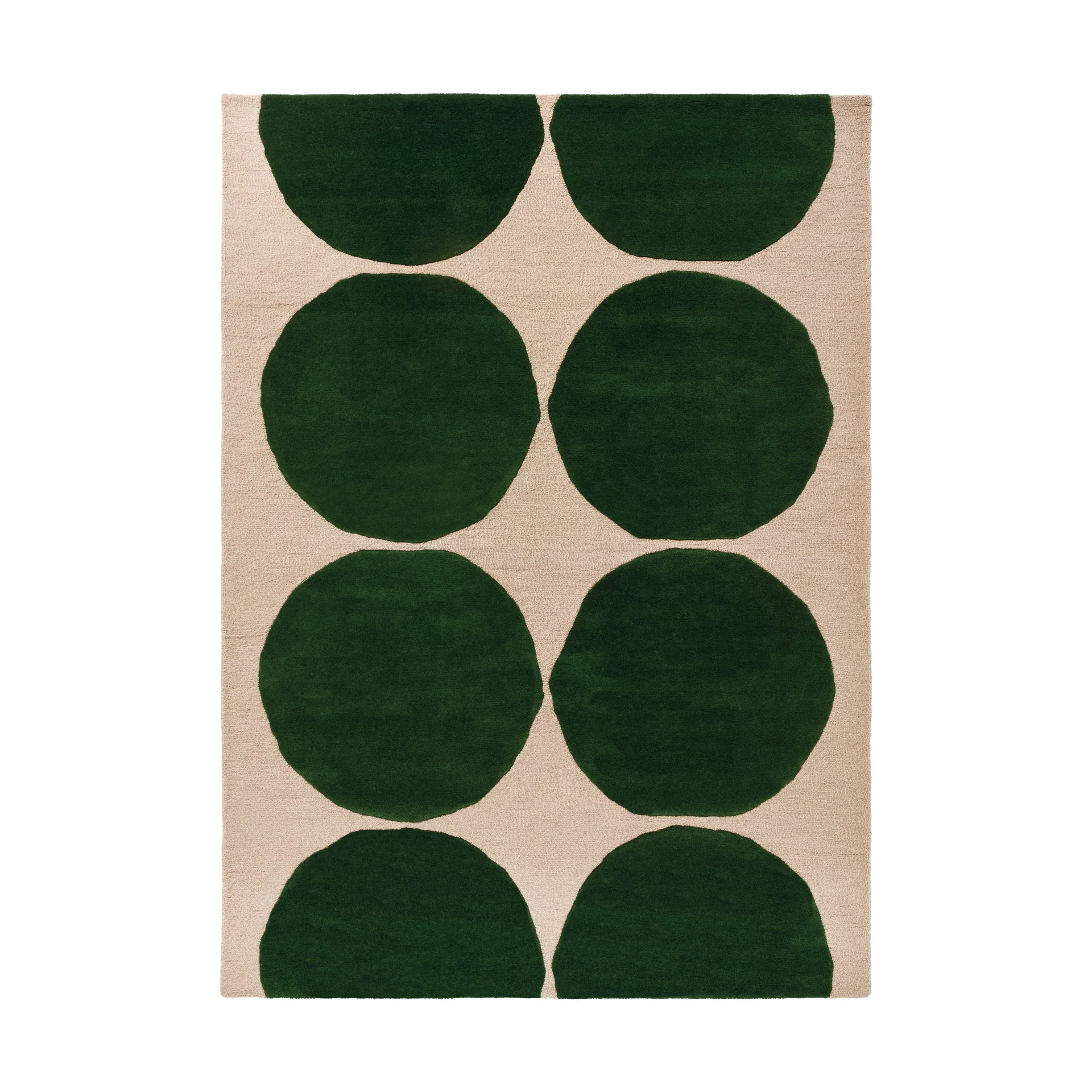Isot Kivet villamatto, Green, 170x240 cm Marimekko