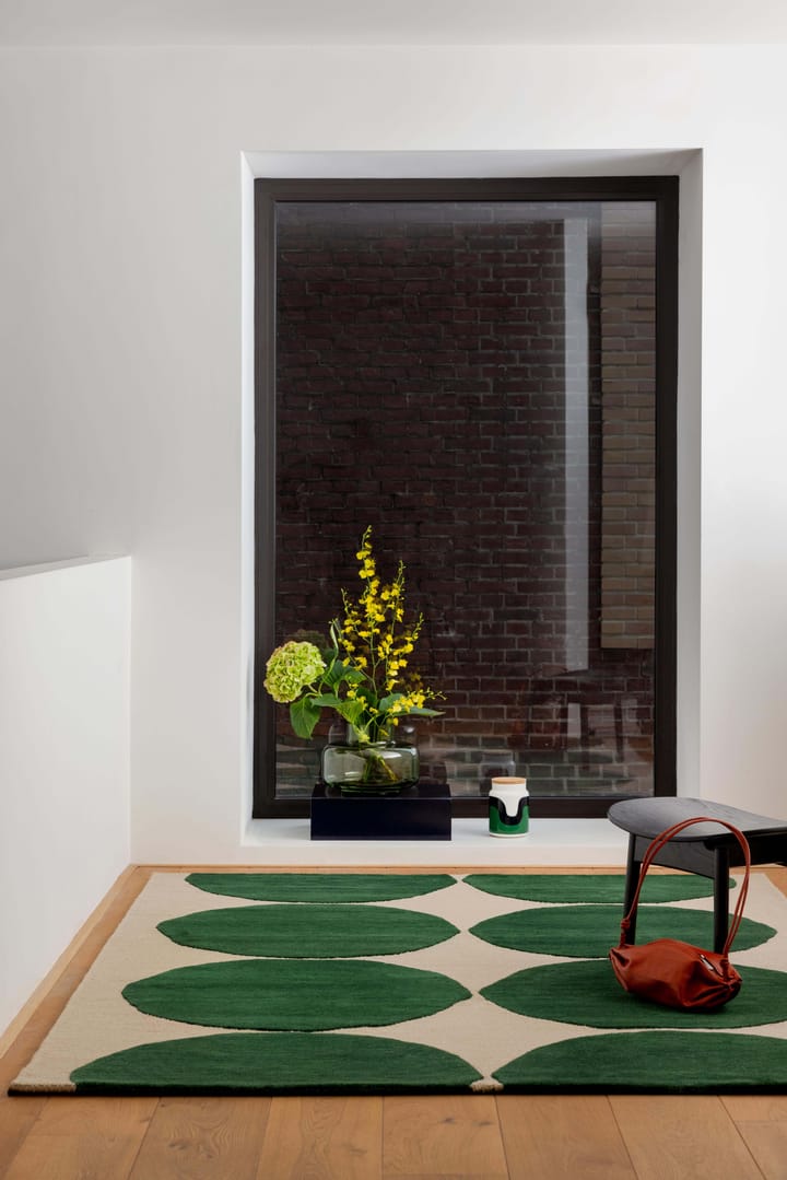 Isot Kivet villamatto, Green, 170x240 cm Marimekko