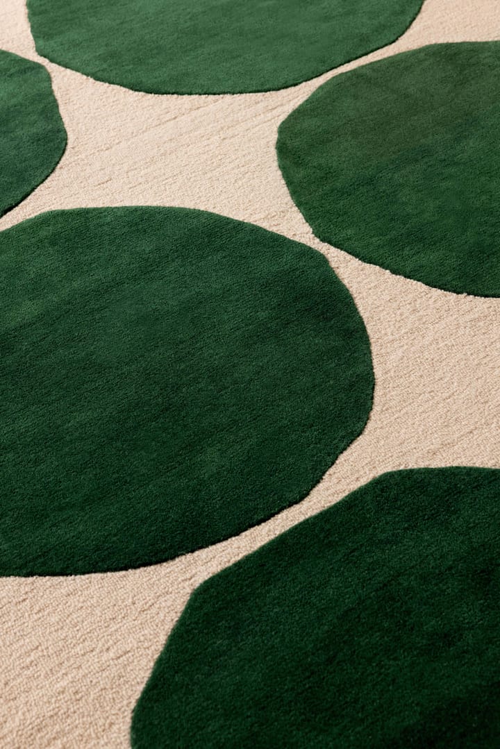 Isot Kivet villamatto, Green, 170x240 cm Marimekko