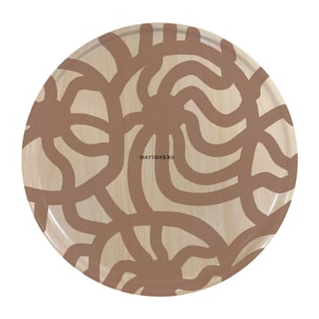 Joonas tarjotin Ø31 cm - Ruskea - Marimekko