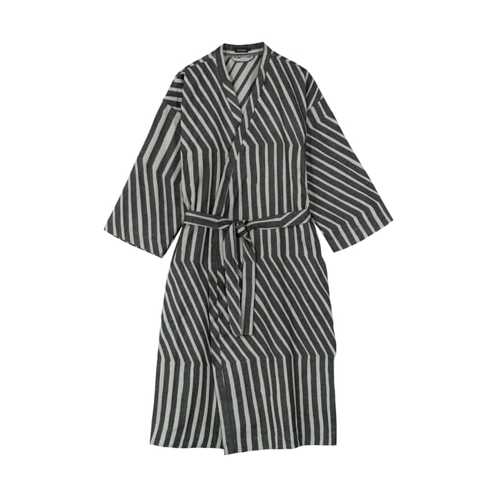 Kalasääski kylpytakki - Off white-charcoal L/XL - Marimekko