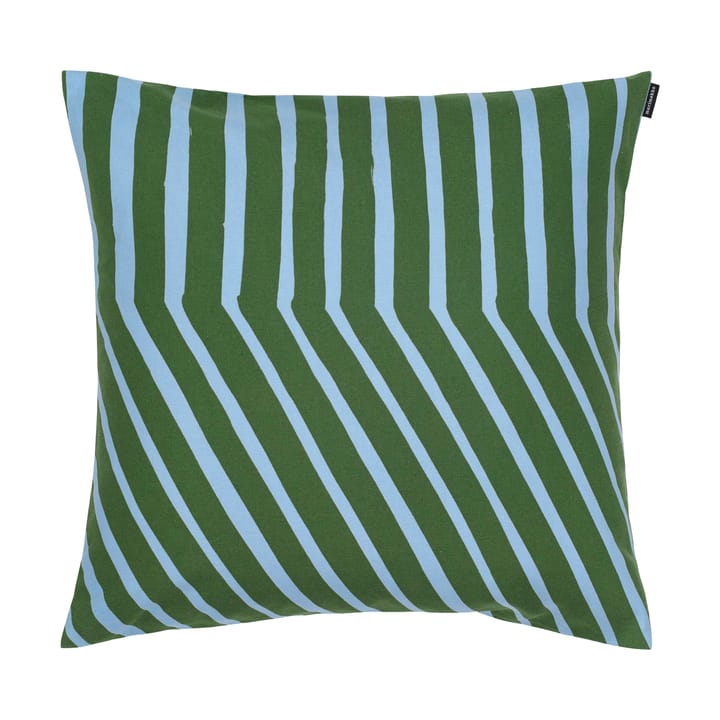 Kalasääski tyynyliina 50x50 cm - Forest green-light blue - Marimekko