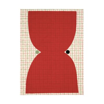 Kalendi & Losange keittiöpyyhe 43x60 cm 2 osaa - Cotton-red-green - Marimekko