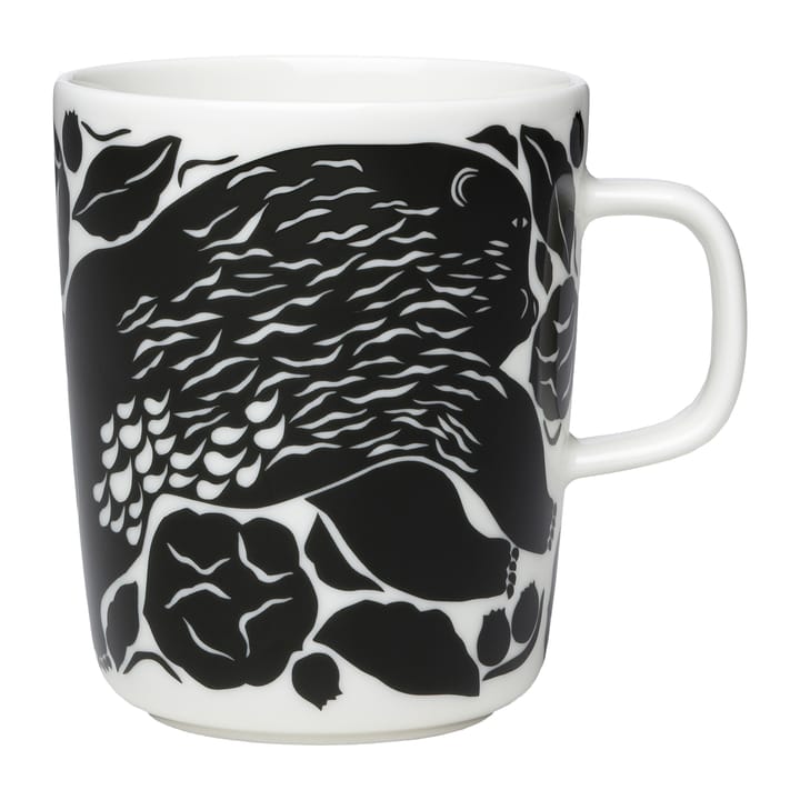 Karhuemo muki 2,5 dl - Valkoinen-Tummanvihreä - Marimekko