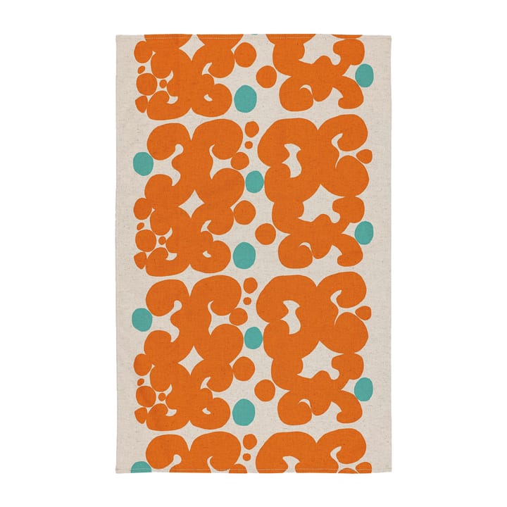 Keidas keittiöpyyhe 43 x 70 cm, Beige-oranssi-turkoosi Marimekko