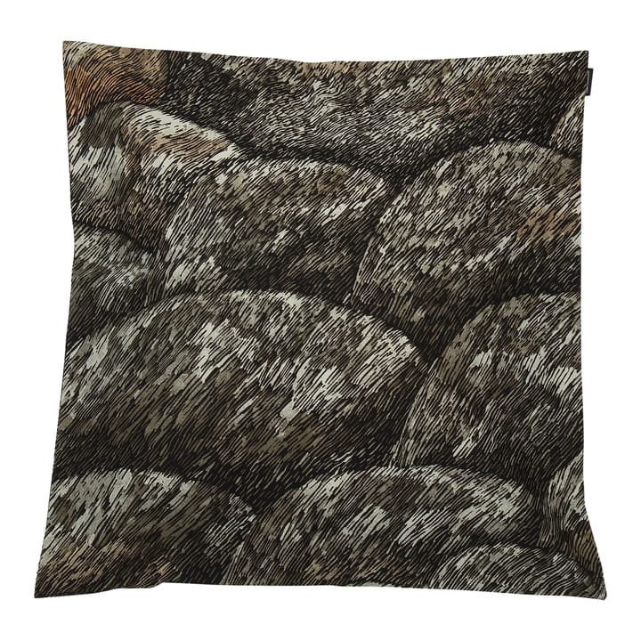 Kokadera tyynynpäällinen 50x50 cm - Musta-ruskea-vihreä - Marimekko