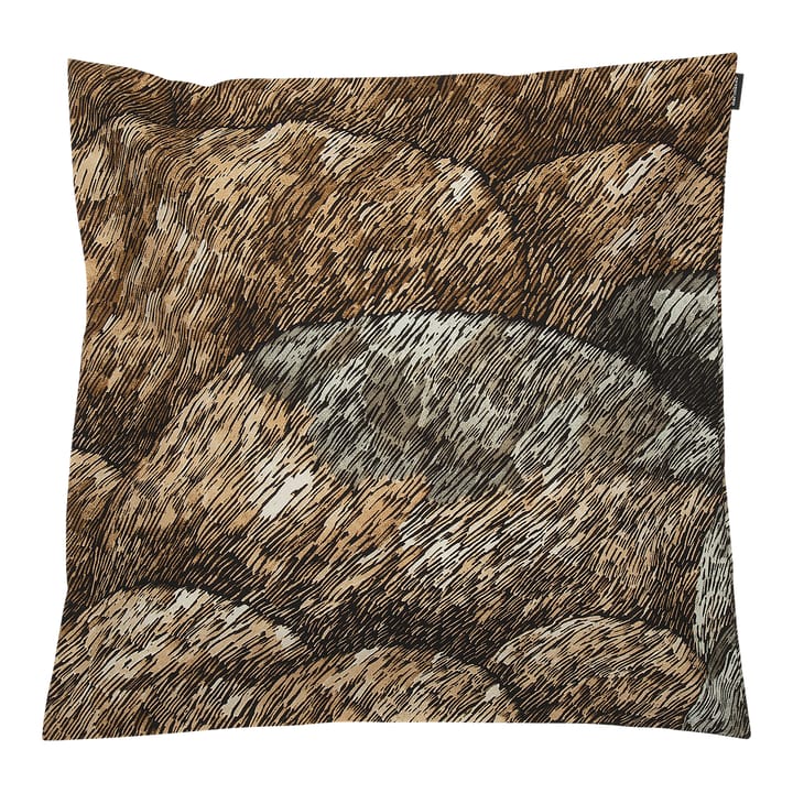 Kokadera tyynynpäällinen 50x50 cm - Musta-ruskea-vihreä - Marimekko