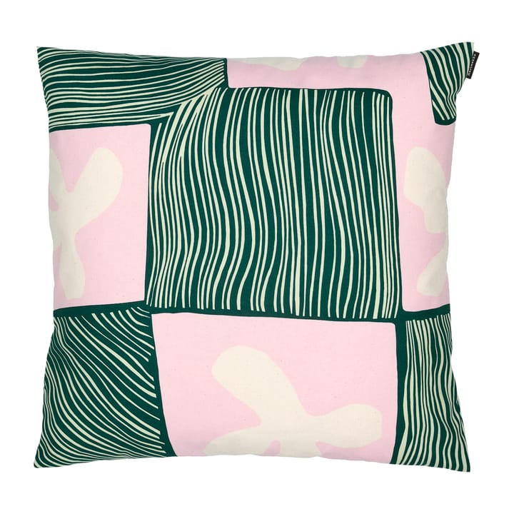 Korkeuksissa tyynynpäällinen 50 x 50 cm - Vihreä-vaaleanpunainen - Marimekko
