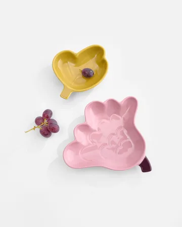 Kukasta Kukkaan lautanen - Ochra, Ø9 cm - Marimekko