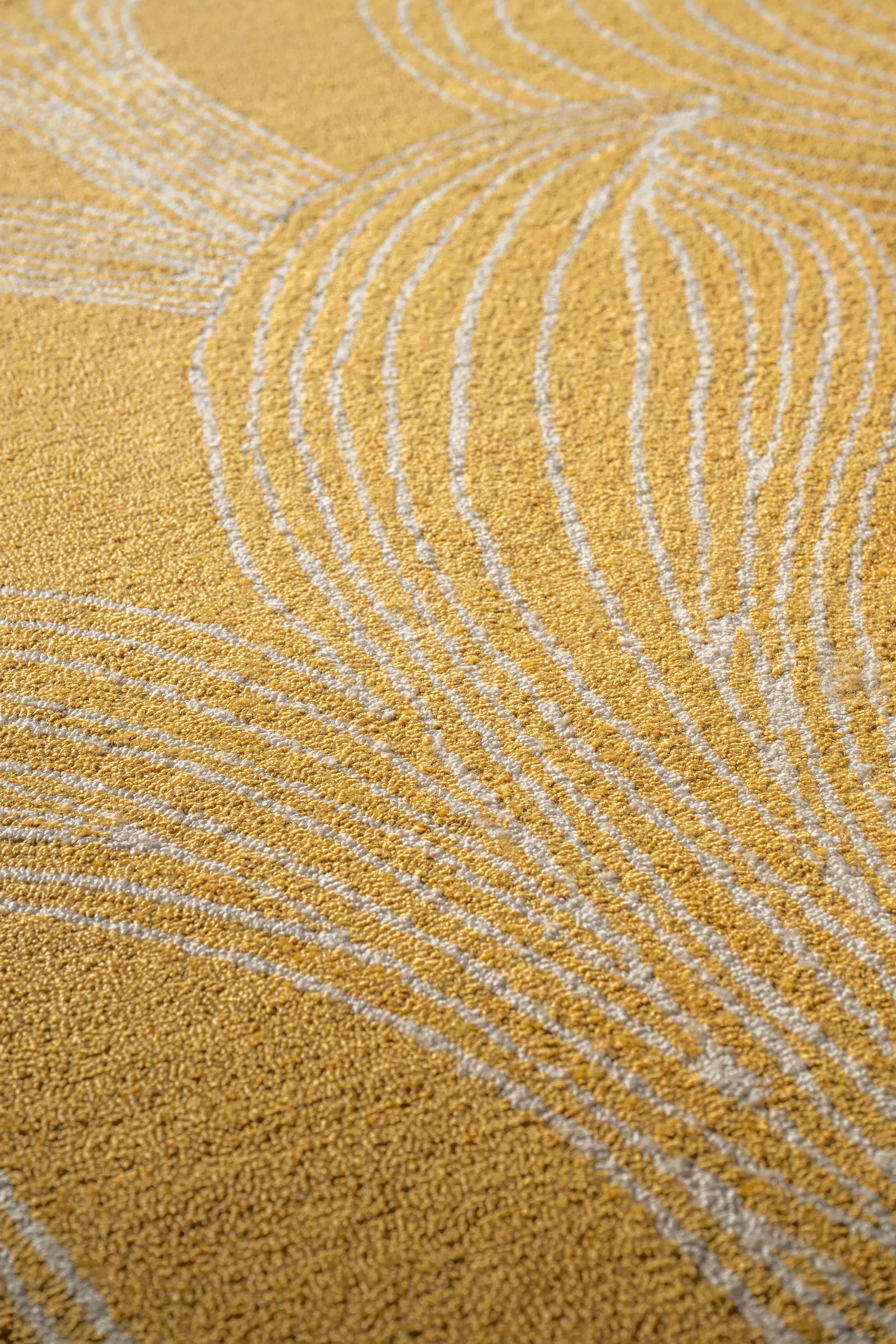 Kukat puhkeavat matto ulkokäyttöön, Olki, 140x200 cm Marimekko