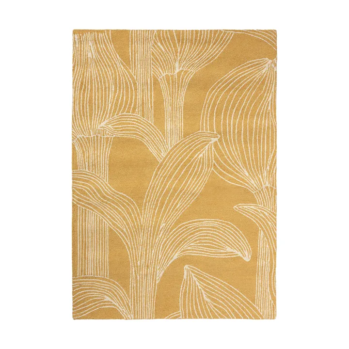 Kukat puhkeavat matto ulkokäyttöön - Olki, 160x230 cm - Marimekko