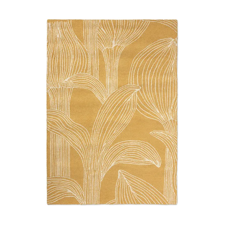 Kukat puhkeavat matto ulkokäyttöön - Olki, 250x350 cm - Marimekko