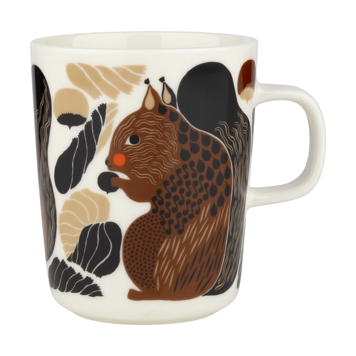 Kurre muki 25 cl, White-brown-green Marimekko