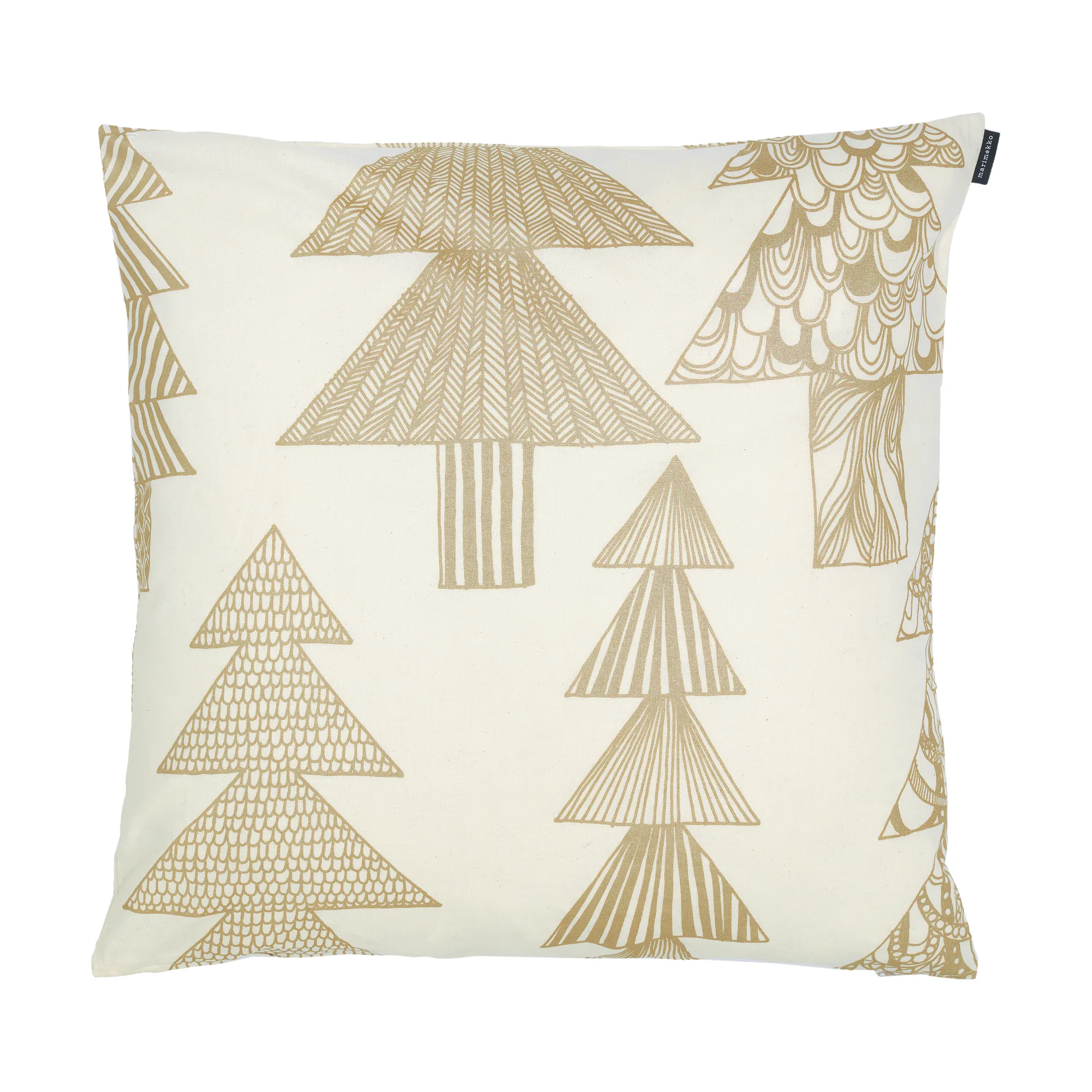 Kuusikossa tyynynpäällinen 50x50 cm, Cotton-gold Marimekko