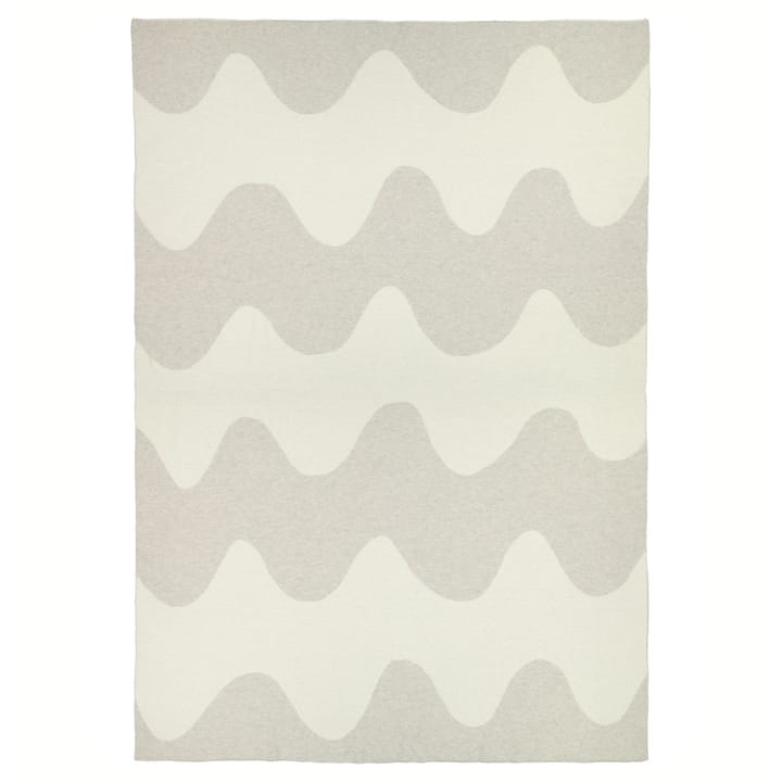 Lokki huopa neulottu 130x180 cm, Beige-valkoinen Marimekko