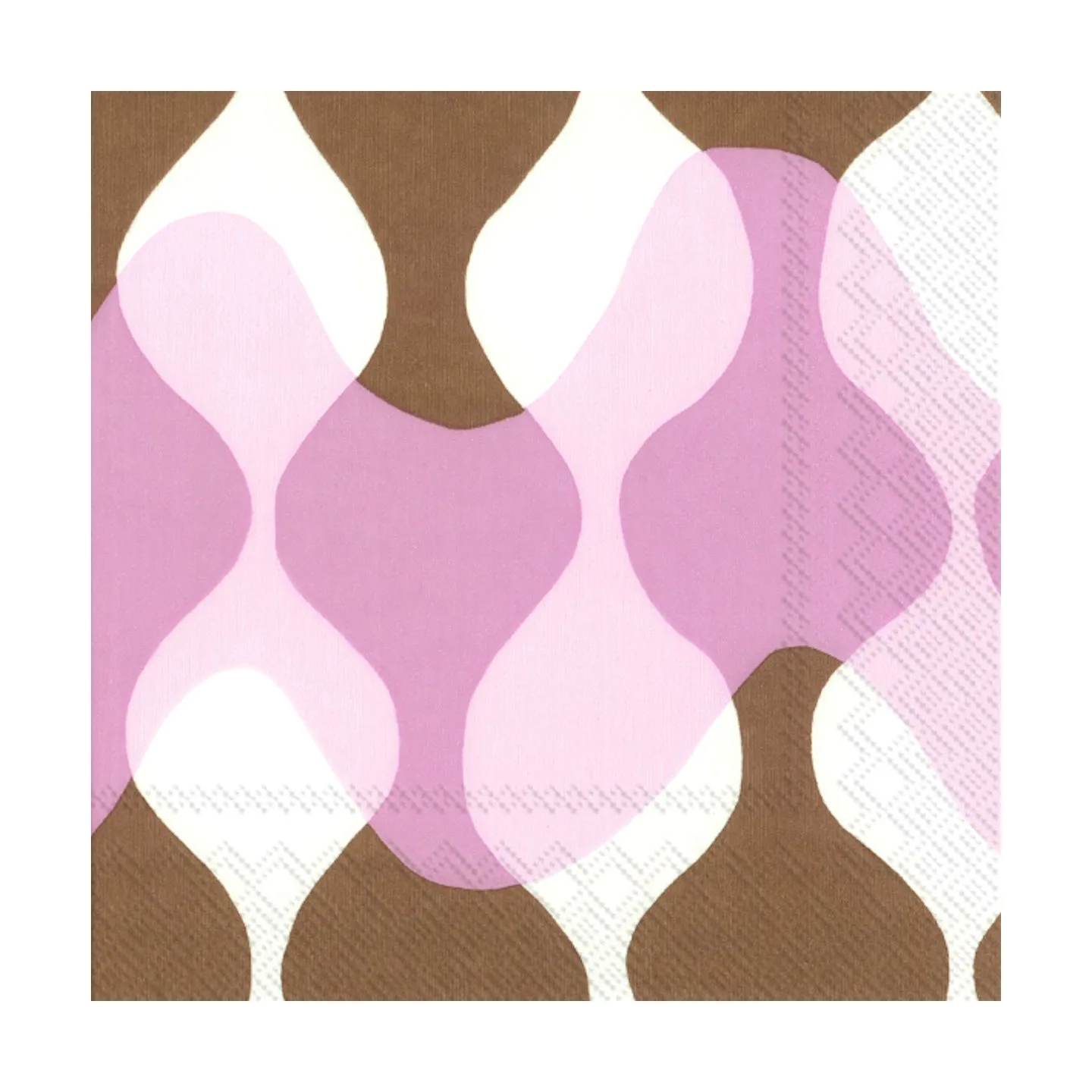 Lokki pergola lautasliina 33x33 cm 20 kpl, Ruusut Marimekko