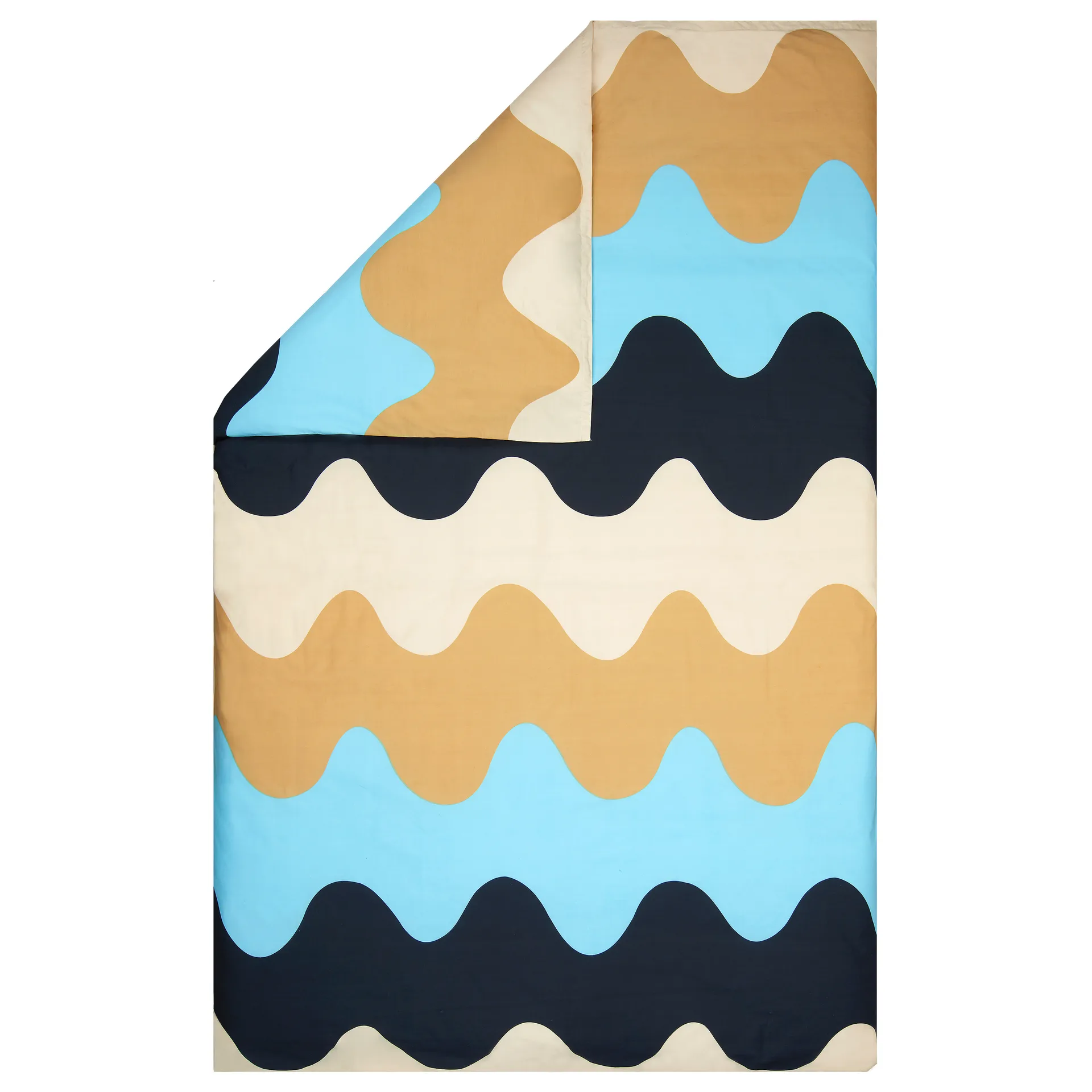 Lokki pussilakana 150x210 cm, Beige-Sininen Marimekko