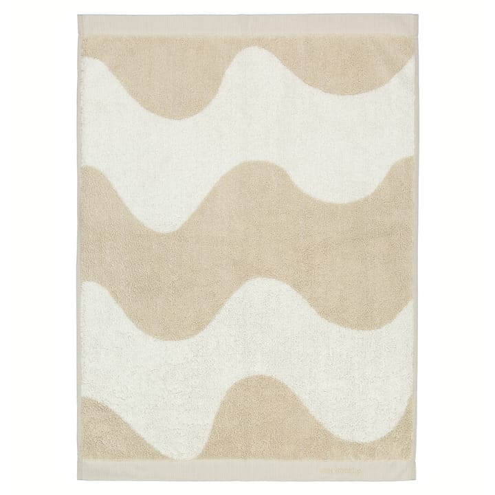 Lokki pyyhe beige-valkoinen - 50x70 cm - Marimekko
